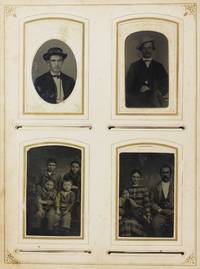 [19th Century Album of Tintypes and Cabinet Cards Documenting a Texas Family]