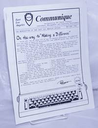 image of East Los Angeles Communiqué: the newsletter of the East Los Angeles Jaycees; May-June 1988: On the way to making a difference