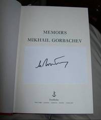 Memoirs (Autographed) by Gorbachev, Mikhail S - 1996