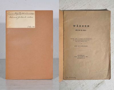 Wärend för 200 år sedan. Föredrag, hållet vid…