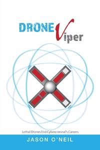 Droneviper: Atomic Drone Image (Big Red X in the Middle with Blue Rings)