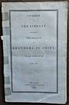 Catalogue of the Library Belonging to the Society of Brother's in Unity