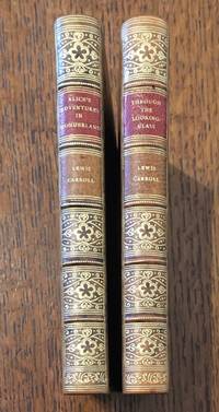 ALICE&#039;S ADVENTURES IN WONDERLAND. --- &amp; ---THROUGH THE LOOKING GLASS, AND WHAT ALICE FOUND THERE. by CARROLL. LEWIS. (The Rev Charles Dodgson). ; Tenniel. John. Illustrates - 1927