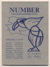 Number, A Magazine of Modern Poetry, Volume 1, Number 1, Spring 1950