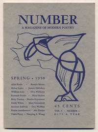Number, A Magazine of Modern Poetry, Volume 1, Number 1, Spring 1950