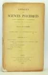 Annales des Sciences Psychiques: Recueil d'Observations et d'Expériences. Dixième Année, No. 5 (Septembre-Octobre 1900)