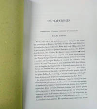 image of Les Peaux-Rouges: Presentation d'Indiens Cheyenne et Ogallalah and a Propos des Diverse Teintures Cutanees des Americains Peaux-Rouges Presentes Au Congres