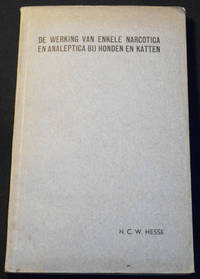 image of De Werking van Enkele Narcotica en Analeptica bij Honden en Katten