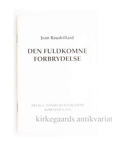 Den fuldkomne forbrydelse.