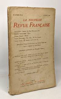 N°155 aout 1926 : gide fernandez j. green marsan chennevière réflexions de...