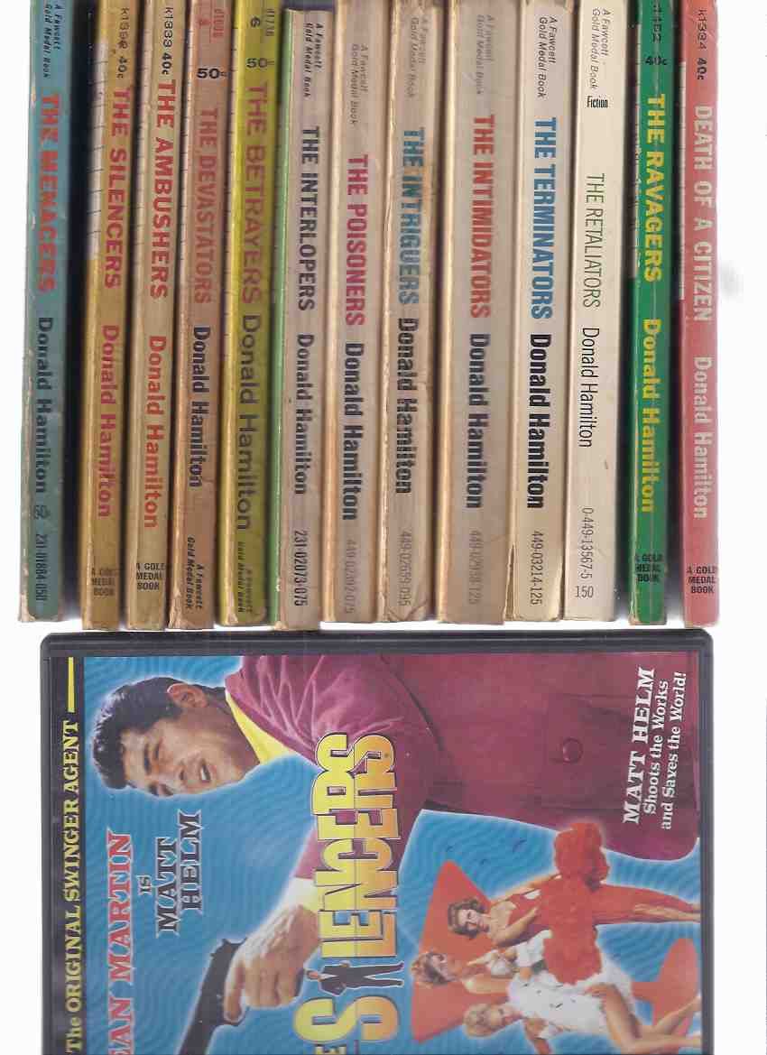 Matt Helm Series / Books & a DVD of The SILENCERS Starring Dean Martin