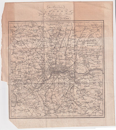 Die Environs von London zwölf Meilen In der Runde.