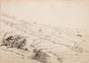 7 original drawings of Indian hunt scenes