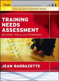 Training Needs Assessment: Methods, Tools, And Techniques