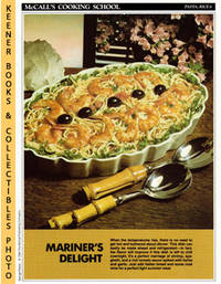 image of McCall's Cooking School Recipe Card: Pasta, Rice 6 - Shrimp Spaghetti : Replacement McCall's Recipage or Recipe Card For 3-Ring Binders : McCall's Cooking School Cookbook Series