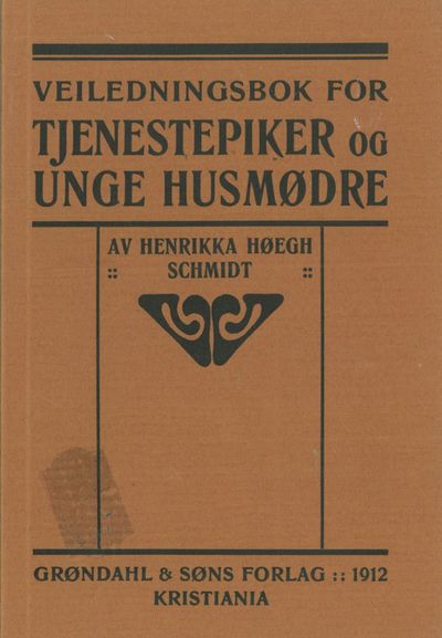 Veiledningsbok for tjenestepiker og unge…