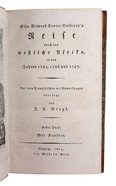 Reise durch das westliche Afrika, in den Jahren…