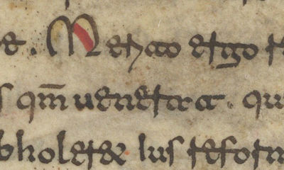 The Words of Saint Ambrose, Written from Southern Italy, Montecassino, in the 11th Century