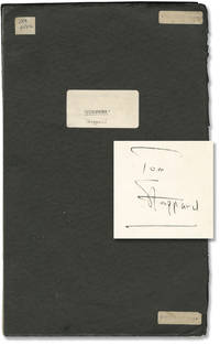 cover of Jumpers (Vintage script for the 1972 play, signed by playwright Tom Stoppard)