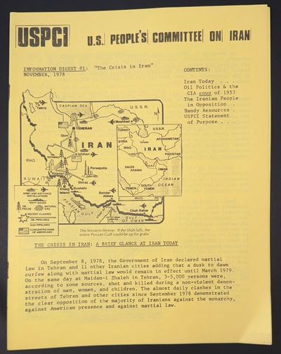 US People's Committee on Iran. Information Digest no. 1 (November 1978). "The Crisis in Iran.