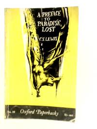 cover of A Preface to "Paradise Lost"