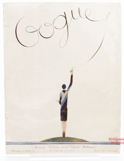 British VOGUE February 1929. Cover by Lepape.