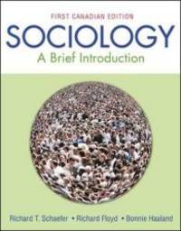 Sociology: A Brief Introduction, 1st Canadian Edition by Richard T. Schaefer - 2002-08-01