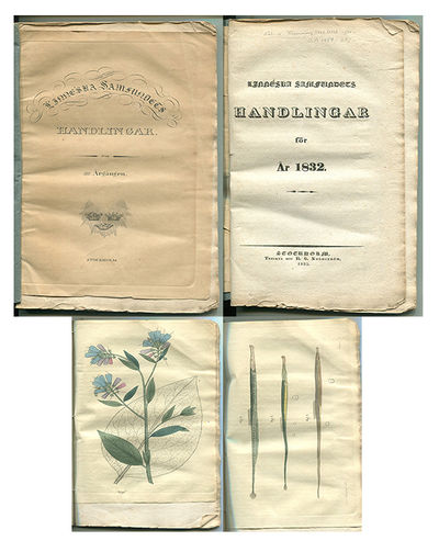 Linnéska samfundets handlingar för år 1832.