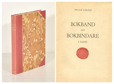 Bokband och bokbindare i Lund.