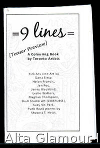 image of 9 LINES; A Colouring Book by Toronto Artists