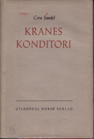 Kranes konditori. Interiør med figurer.