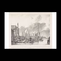 Arrival of the Noord-Hollandsche sneltelingen in Amsterdam, on the 3 February 1825, Photo Rag...
