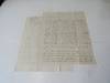 Two letters from Forrest Shepard to Horatio Cilley dated New Haven Nov. 24th, 1826 and Yale March 22, 1827