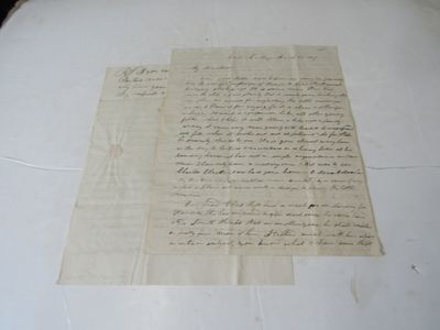Two letters from Forrest Shepard to Horatio Cilley dated New Haven Nov. 24th, 1826 and Yale March 22, 1827