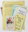 [Small Group of Circulars and Ephemera Published and Circulated by the National Council for the Prevention of War]
