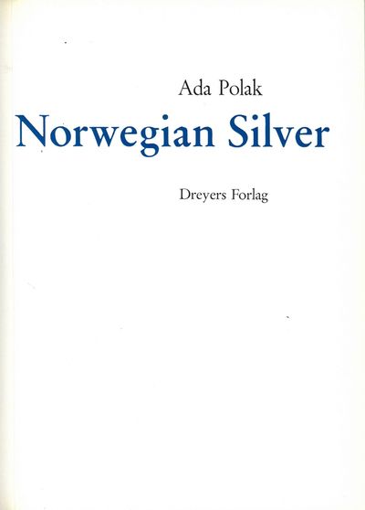 Norwegian silver.