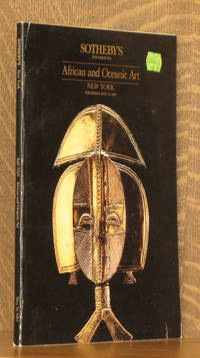 cover of AFRICAN AND OCEANIC ART. New York, MAY 16, 1985