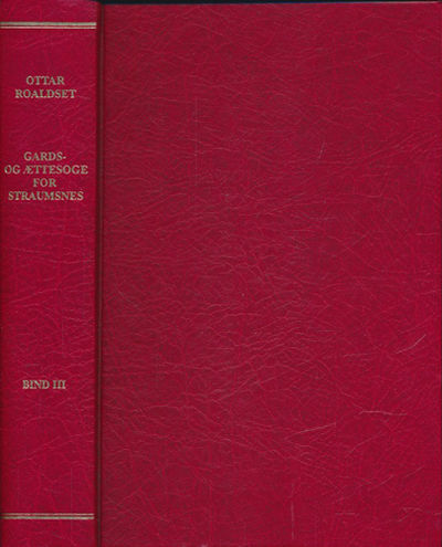 Gards- og ættesoge for Straumsnes.