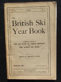 cover of British Ski Year Book 1925 Volume III No. 6