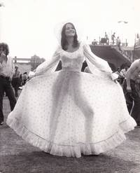 image of Original photograph of Linda Lovelace at Lord's cricket ground, June 20, 1974