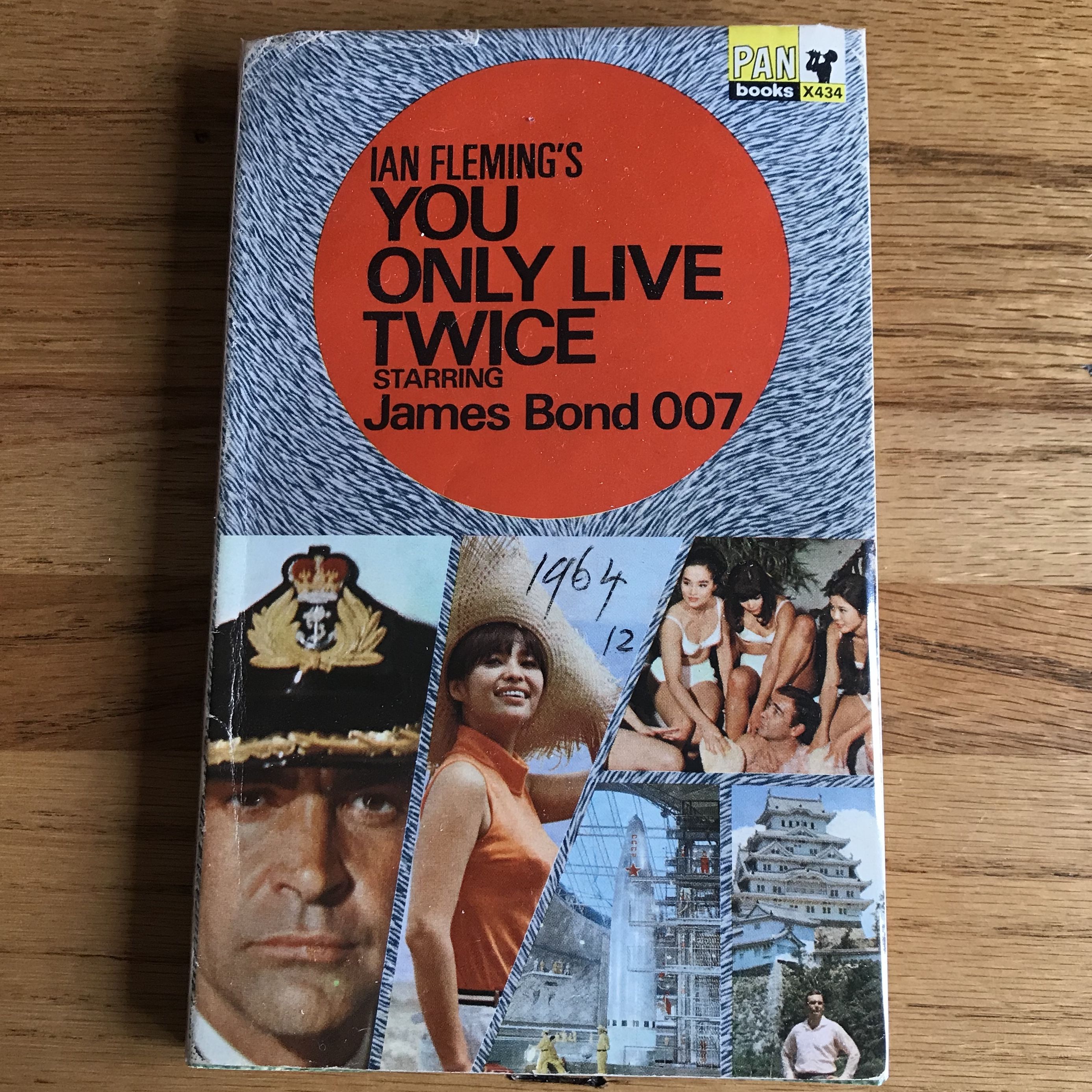 You Only Live Twice By Fleming Ian Paperback First Edition 1965 From James M Pickard Aba Ilab Pbfa Sku