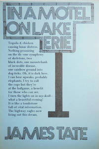 In A Motel On Lake Erie (Poetry Postcard) by Tate, James - No Date