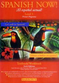 image of Spanish Now! Level 1 Textbook/Workbook; Sixth Edition (Also Includes 3 Audio Cassette Tapes)