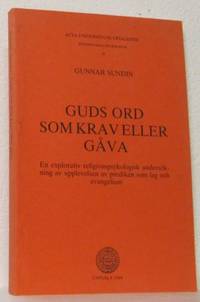 Guds ord som krav eller gåva. En explorativ…