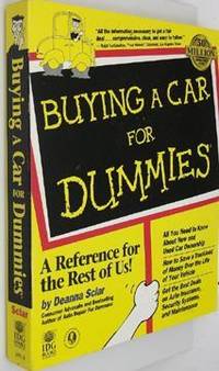 cover of Buying a Car for Dummies
