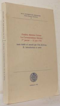 Frédéric Melchior Grimm La Correspondance…