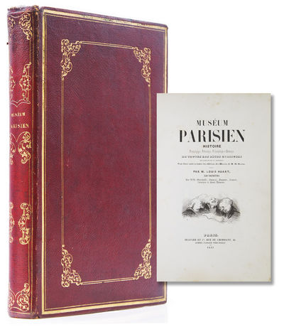 Paris: Beauger et Cie, 1841. First edition. 350 wood-engraved vignettes by Granville, Gavarni, Daumi...