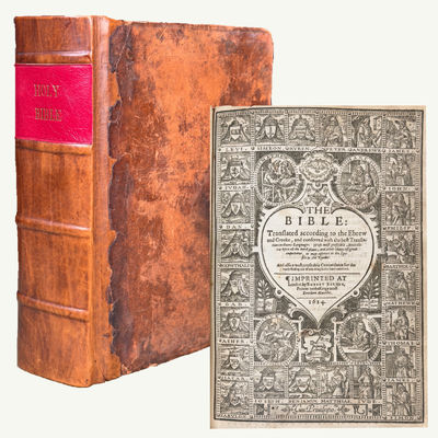 [Geneva Bible] The Bible: Translated according to the Ebrew and Greeke, and conferred with the best translations in divers Languages. With most profitable Annotations…