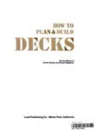 How to Plan & Build Decks