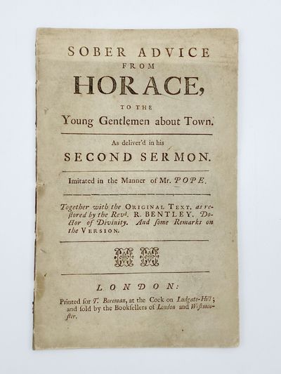 London : Printed for T. Boreman, at the Cock on Ludgate-Hill; and sold by the Booksellers of London ...